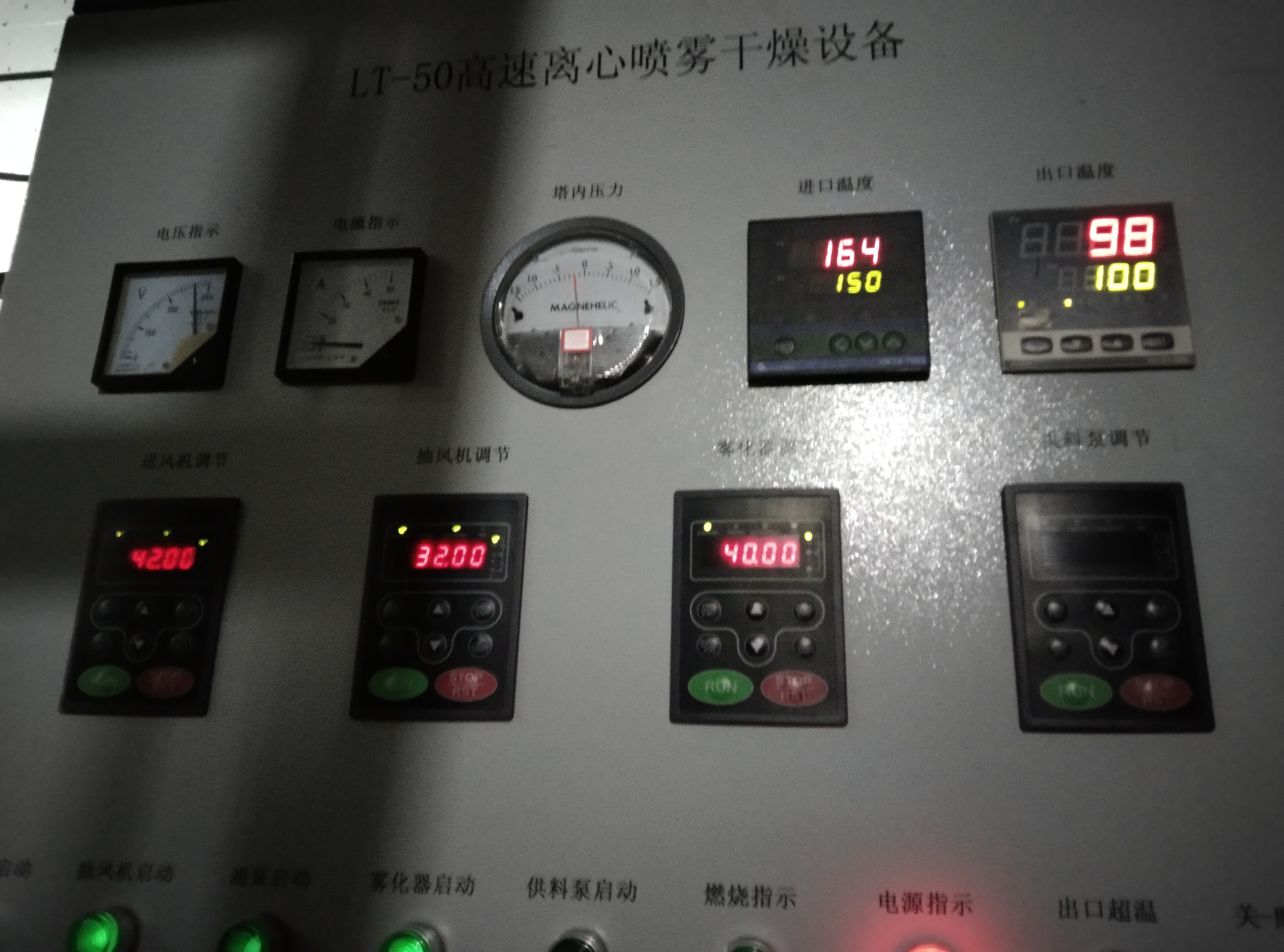 喷雾干燥机操作流程